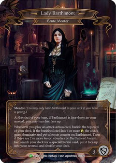 Lady Barthimont - FAB045 (FAB045) [Flesh and Blood: Promo Cards] Rainbow Foil - Deck Out Gaming