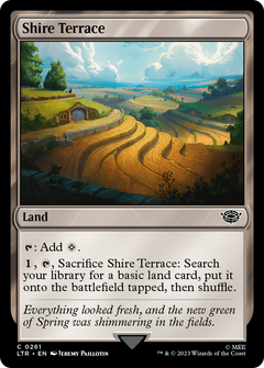 Shire Terrace (261) [The Lord of the Rings: Tales of Middle-earth] foil - Deck Out Gaming