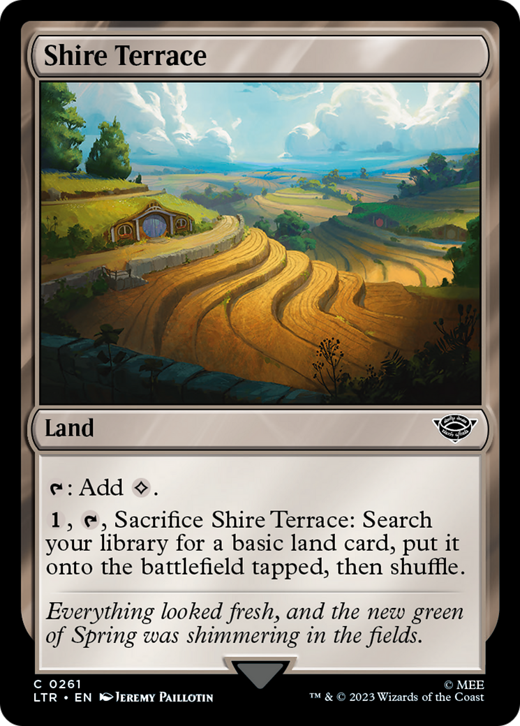 Shire Terrace (261) [The Lord of the Rings: Tales of Middle-earth] foil - Deck Out Gaming