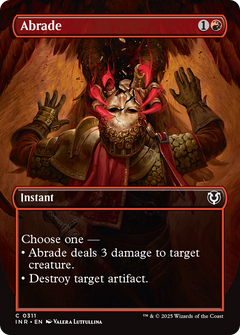 Abrade (Borderless) (311) [Innistrad Remastered] - Deck Out Gaming