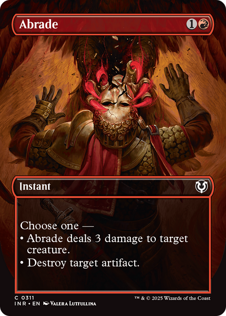 Abrade (Borderless) (311) [Innistrad Remastered] - Deck Out Gaming
