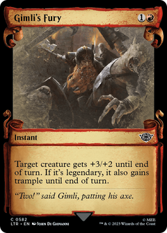 Gimli's Fury (Showcase Scrolls) (582) [The Lord of the Rings: Tales of Middle-earth] - Deck Out Gaming