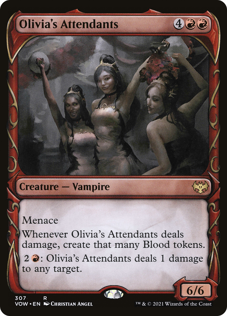 Olivia's Attendants (307) [Innistrad: Crimson Vow] - Deck Out Gaming