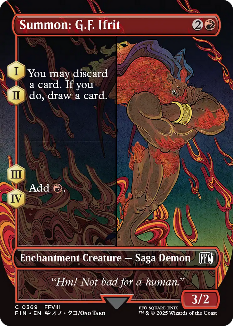 Summon: G.F. Ifrit (369) [FINAL FANTASY] foil - Deck Out Gaming