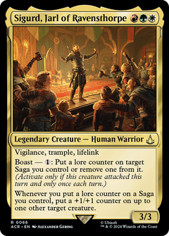 Sigurd, Jarl of Ravensthorpe (66) [Assassin's Creed] foil - Deck Out Gaming