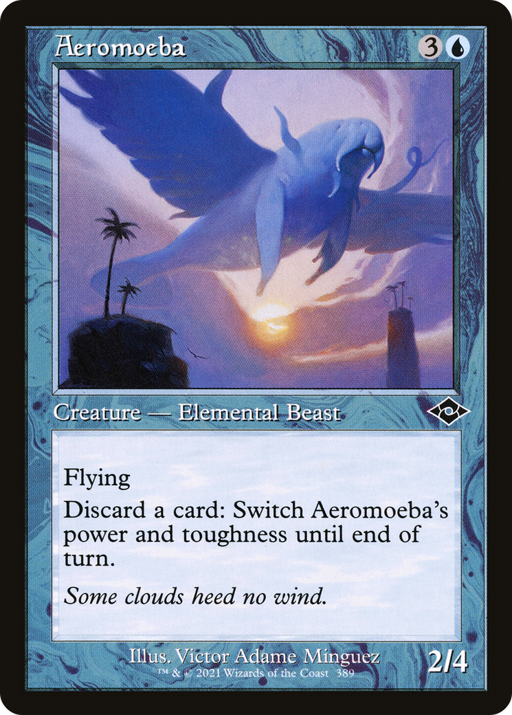 Aeromoeba (Retro Frame) (389) [Modern Horizons 2] foil - Deck Out Gaming