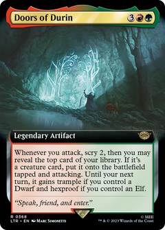 Doors of Durin (Extended Art) (368) [The Lord of the Rings: Tales of Middle-earth] - Deck Out Gaming