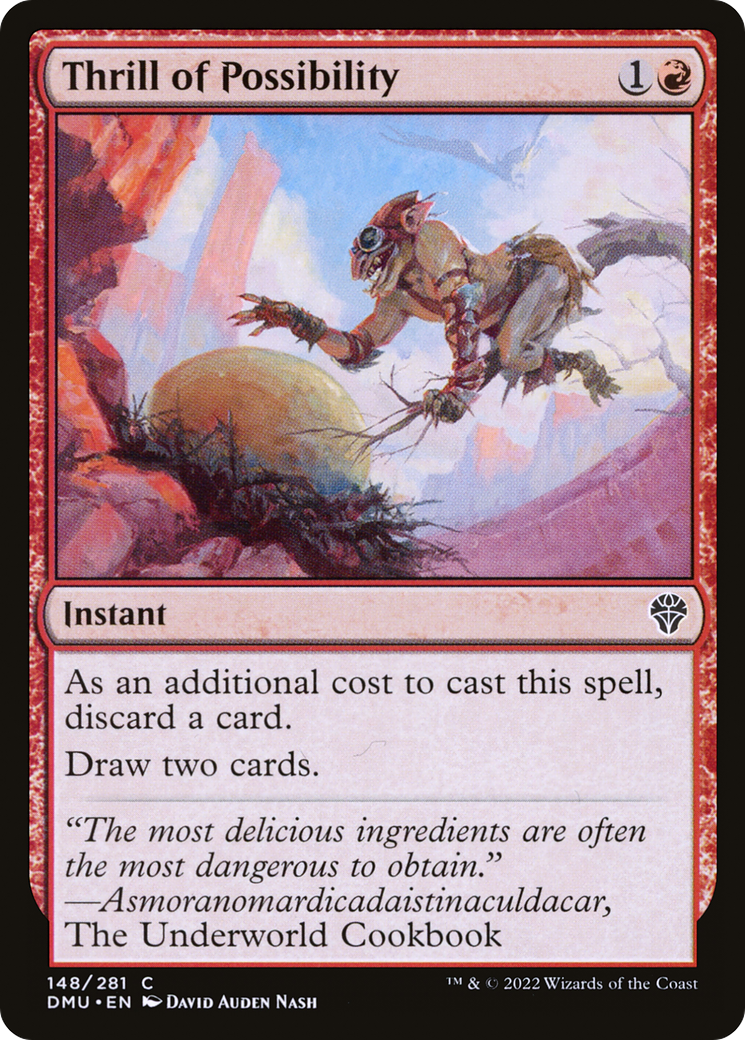 Thrill of Possibility (148) [Dominaria United] foil - Deck Out Gaming