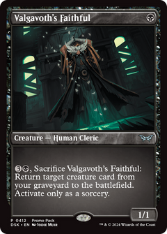 Valgavoth's Faithful (412) [Duskmourn: House of Horror] - Deck Out Gaming