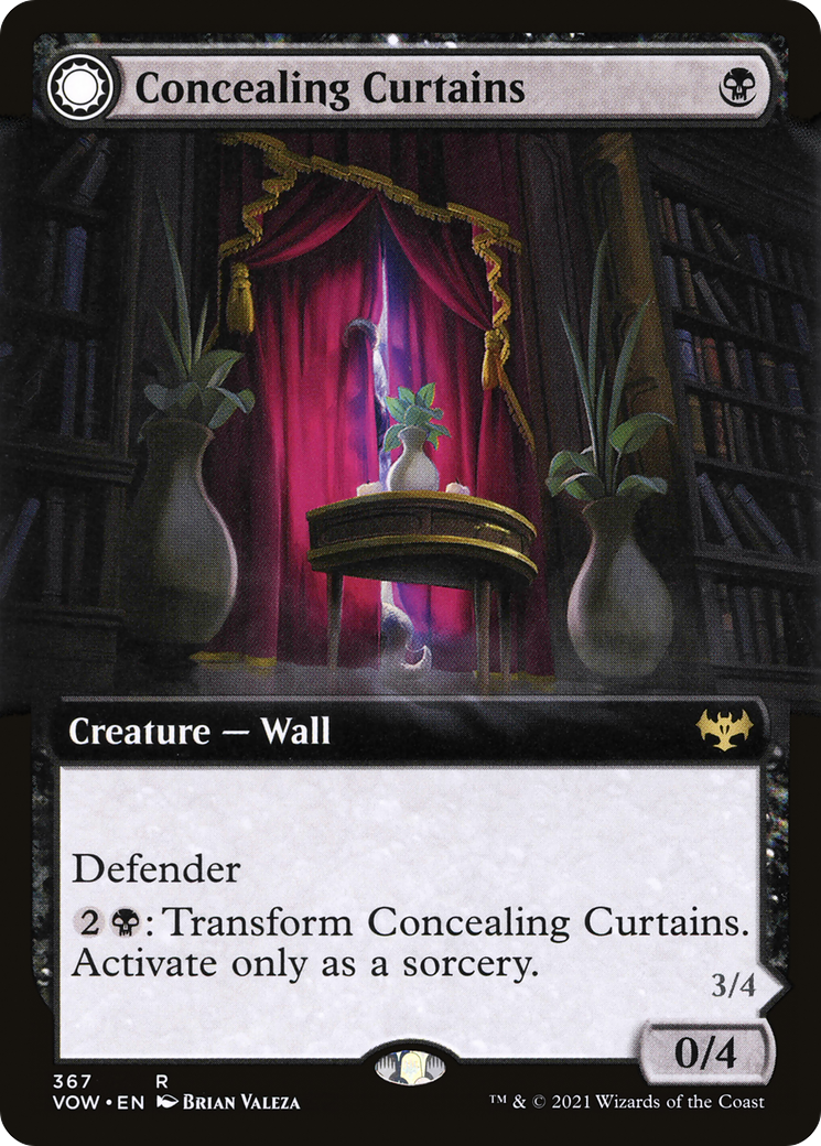 Concealing Curtains // Revealing Eye (367) [Innistrad: Crimson Vow] - Deck Out Gaming