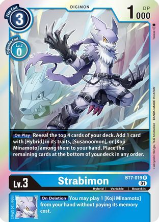 Strabimon (BT7-019) [Next Adventure] Foil - Deck Out Gaming