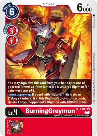 BurningGreymon (BT7-011) [Next Adventure] - Deck Out Gaming