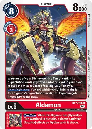 Aldamon (BT7-014) [Next Adventure] - Deck Out Gaming