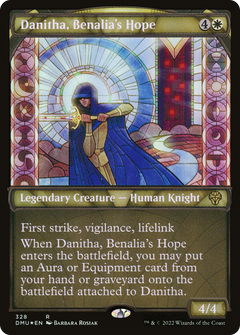 Danitha, Benalia's Hope (Textured Foil) (328) [Dominaria United] foil - Deck Out Gaming