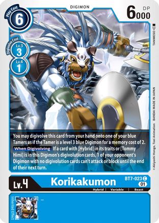 Korikakumon (BT7-023) [Next Adventure] - Deck Out Gaming