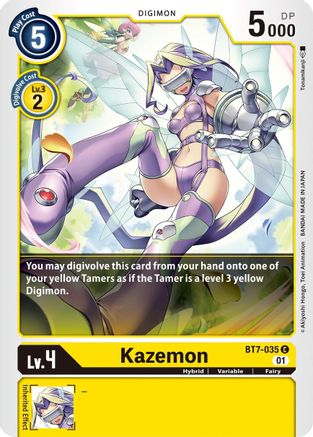 Kazemon (BT7-035) [Next Adventure] - Deck Out Gaming