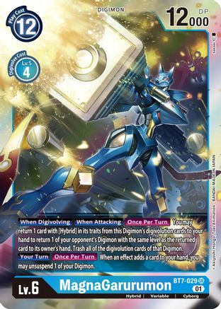 MagnaGarurumon (BT7-029) [Next Adventure] Foil - Deck Out Gaming