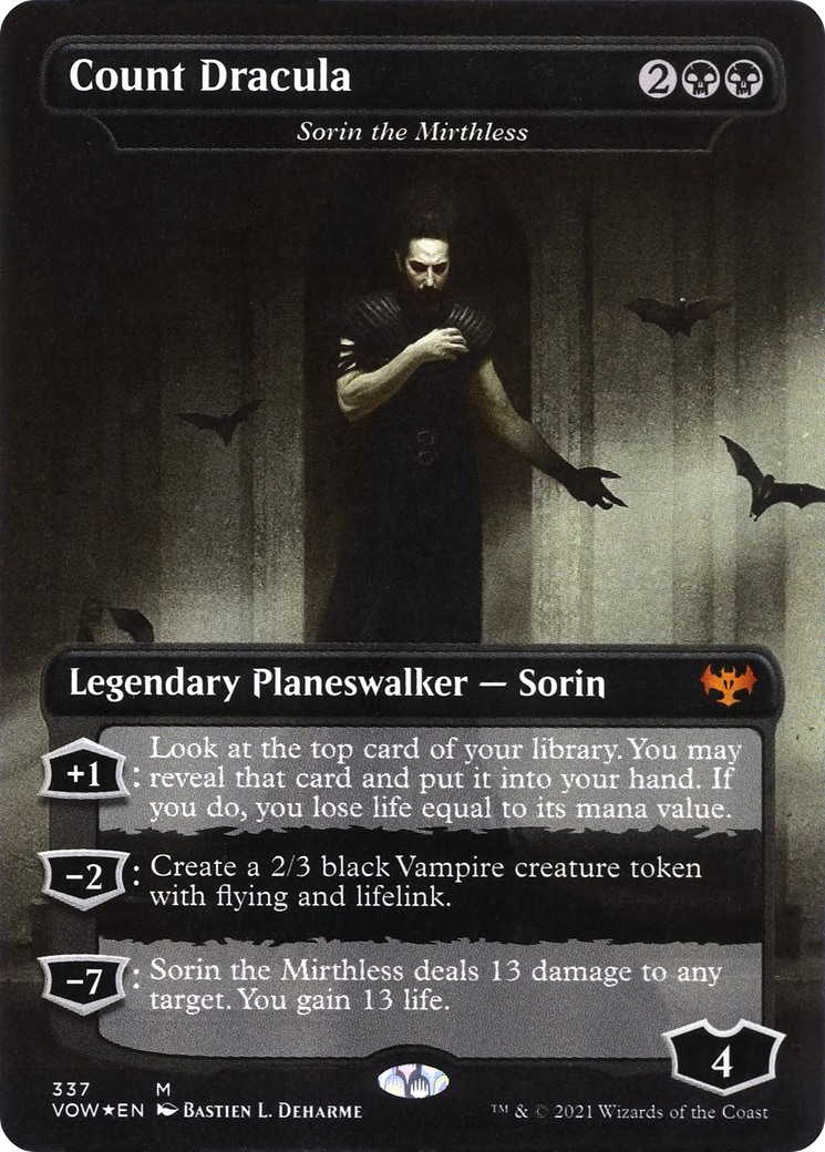 Count Dracula - Sorin the Mirthless (337) [Innistrad: Crimson Vow] foil - Deck Out Gaming