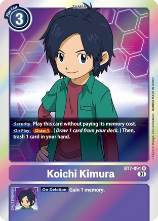 Koichi Kimura (BT7-091) [Next Adventure] Foil - Deck Out Gaming