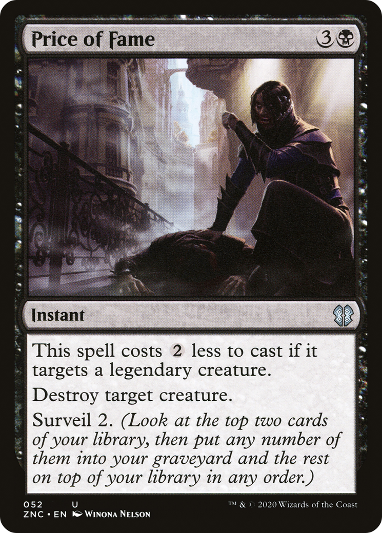 Price of Fame (52) [Commander: Zendikar Rising] - Deck Out Gaming
