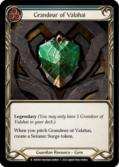 Grandeur of Valahai (EVR000) [Everfest] 1st Edition Cold Foil - Deck Out Gaming