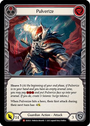 Pulverize (EVR021) [Everfest] 1st Edition - Deck Out Gaming