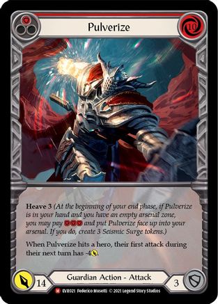 Pulverize (Extended Art) (EVR021) [Everfest] 1st Edition Rainbow Foil - Deck Out Gaming