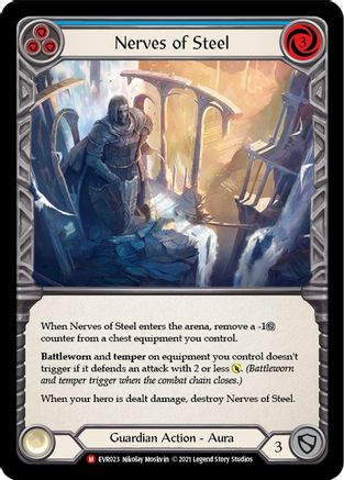 Nerves of Steel (EVR023) [Everfest] 1st Edition - Deck Out Gaming