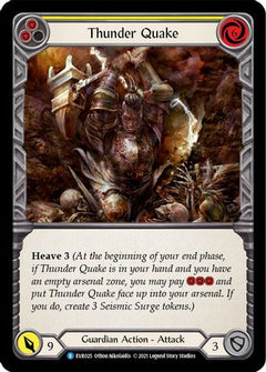 Thunder Quake (Yellow) (EVR025) [Everfest] 1st Edition - Deck Out Gaming