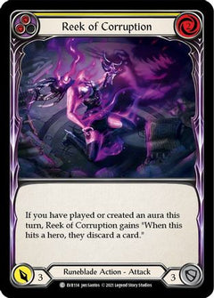 Reek of Corruption (Yellow) (EVR114) [Everfest] 1st Edition - Deck Out Gaming