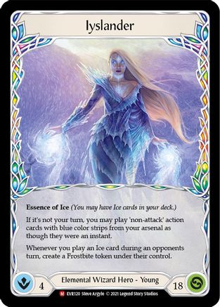 Iyslander (EVR120) [Everfest] 1st Edition Rainbow Foil - Deck Out Gaming