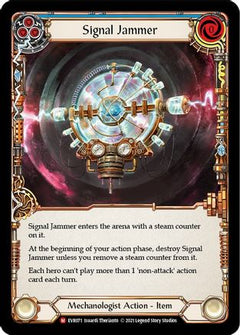 Signal Jammer (EVR071) [Everfest] 1st Edition Rainbow Foil - Deck Out Gaming