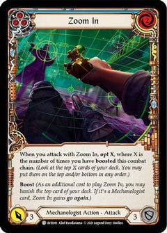 Zoom In (Blue) (EVR081) [Everfest] 1st Edition - Deck Out Gaming