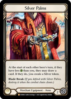 Silver Palms (EVR086) [Everfest] 1st Edition Cold Foil - Deck Out Gaming
