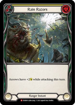 Rain Razors (EVR090) [Everfest] 1st Edition - Deck Out Gaming