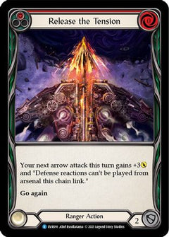 Release the Tension (Red) (EVR091) [Everfest] 1st Edition Rainbow Foil - Deck Out Gaming