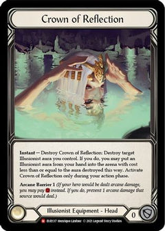 Crown of Reflection (EVR137) [Everfest] 1st Edition Cold Foil - Deck Out Gaming