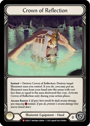 Crown of Reflection (EVR137) [Everfest] 1st Edition Cold Foil - Deck Out Gaming