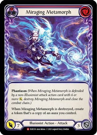 Miraging Metamorph (EVR139) [Everfest] 1st Edition Rainbow Foil - Deck Out Gaming