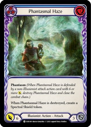Phantasmal Haze (Blue) (EVR149) [Everfest] 1st Edition - Deck Out Gaming
