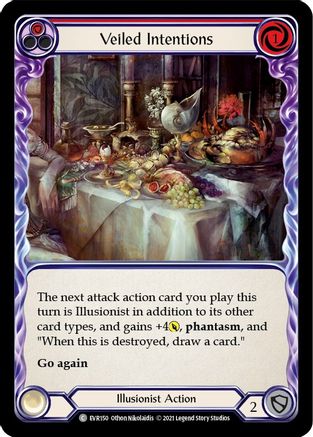 Veiled Intentions (Red) (EVR150) [Everfest] 1st Edition - Deck Out Gaming