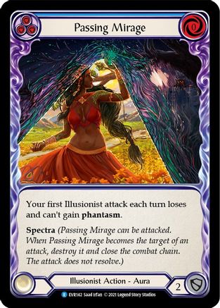 Passing Mirage (EVR142) [Everfest] 1st Edition Rainbow Foil - Deck Out Gaming