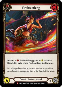 Firebreathing (EVR157) [Everfest] 1st Edition Rainbow Foil - Deck Out Gaming