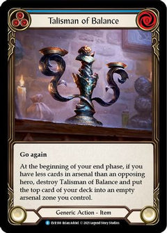 Talisman of Balance (EVR188) [Everfest] 1st Edition - Deck Out Gaming