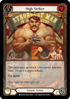 High Striker (Red) (Extended Art) (EVR164) [Everfest] 1st Edition Rainbow Foil - Deck Out Gaming