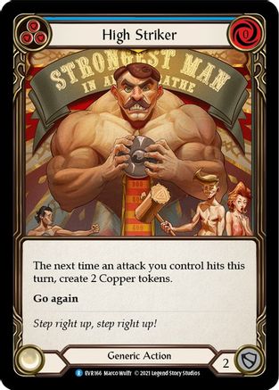 High Striker (Blue) (EVR166) [Everfest] 1st Edition - Deck Out Gaming