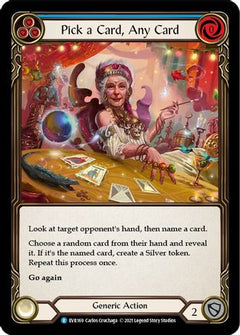 Pick a Card, Any Card (Blue) (EVR169) [Everfest] 1st Edition - Deck Out Gaming
