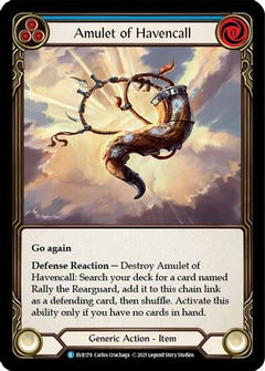 Amulet of Havencall (EVR178) [Everfest] 1st Edition - Deck Out Gaming