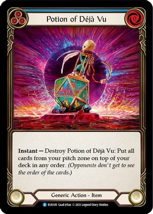 Potion of Deja Vu (EVR185) [Everfest] 1st Edition - Deck Out Gaming