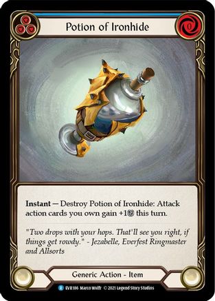 Potion of Ironhide (EVR186) [Everfest] 1st Edition - Deck Out Gaming